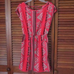 Lush Open Back Summer Dress